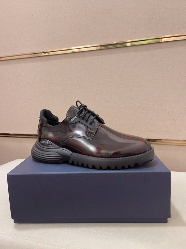 CD COMBAT BASIC SHOE SYRUP PELLE DI VITELLO LUCIDA