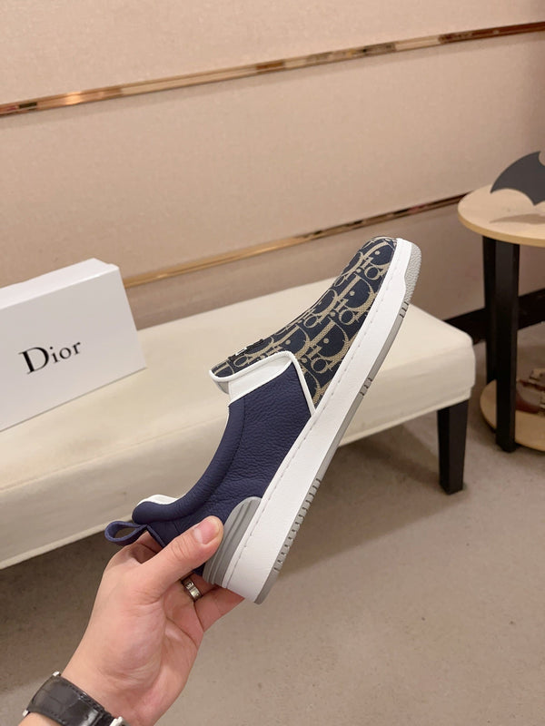 CD SOLAR SLIP-ON NAVY JACQUARD