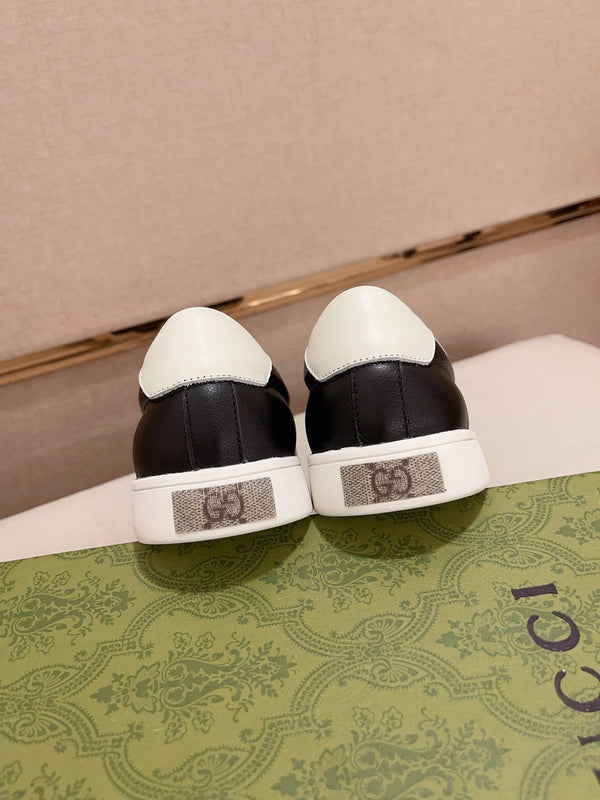 GG Men's Slip on Loafer Black Cowhide 533937