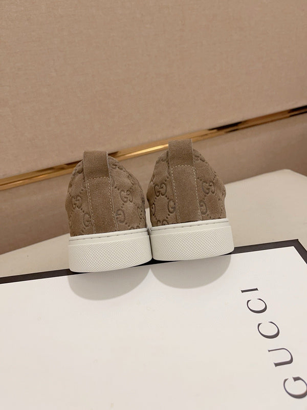 GG Men's Sneaker Brown Suede 448476