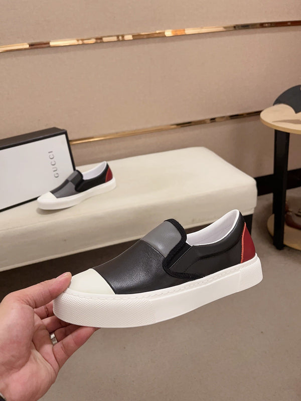 GG Men's Slip on Multicolor Cowhide 466756