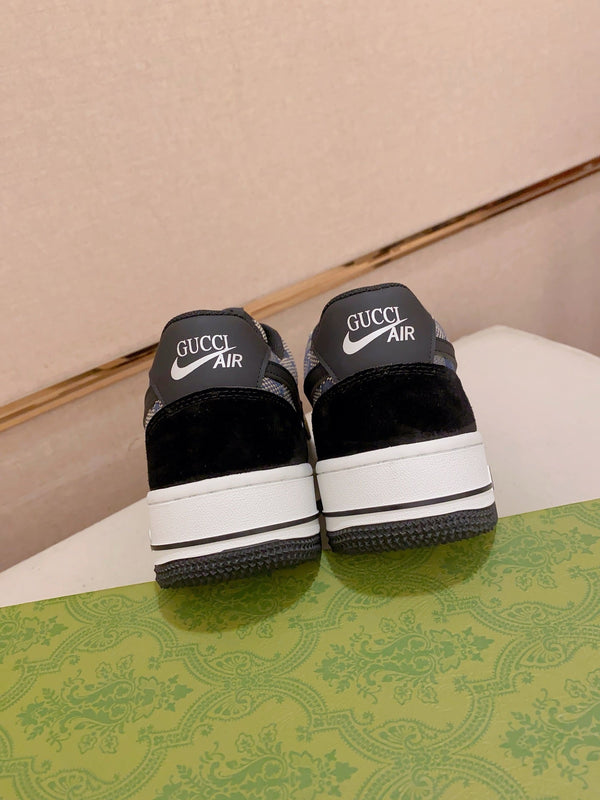 GG x Nike Men's Sneaker Multicolor Cowhide Fabric 573333