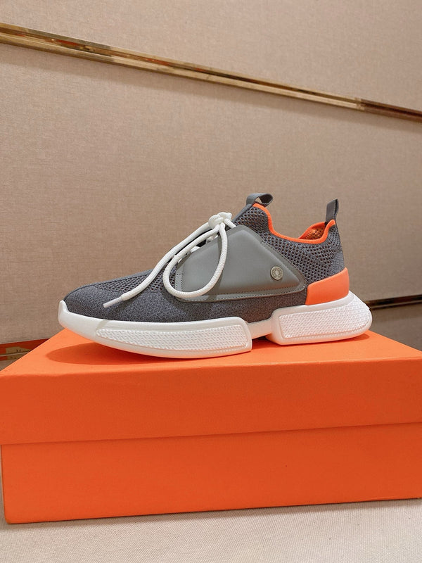 HM Men's Expert Sneaker Grey Flyknit With Leather 573341