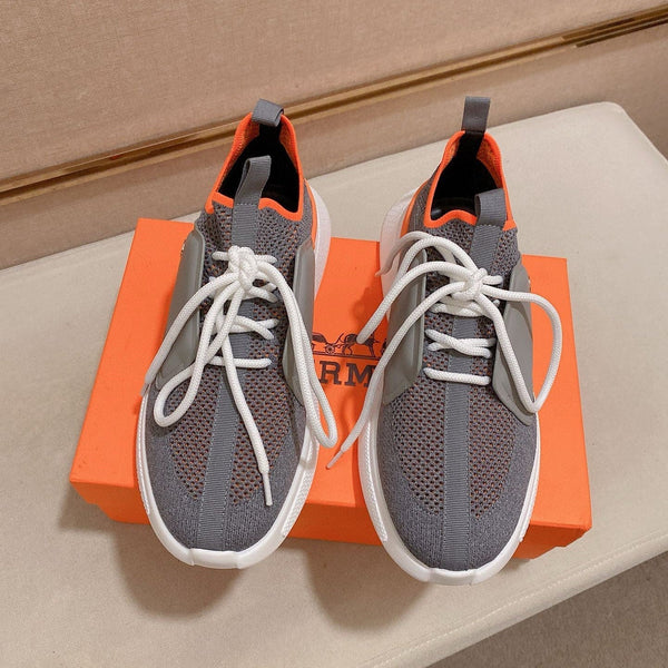 Sneaker HM Expert da uomo in Flyknit grigio con pelle 573341