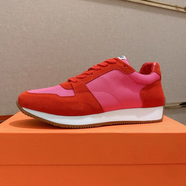 Sneaker HM Escape da uomo in pelle scamosciata rossa 583103