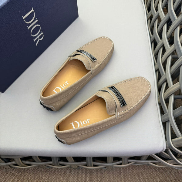 CD CODE LOAFER BUTTER GRAINED CALFSKIN