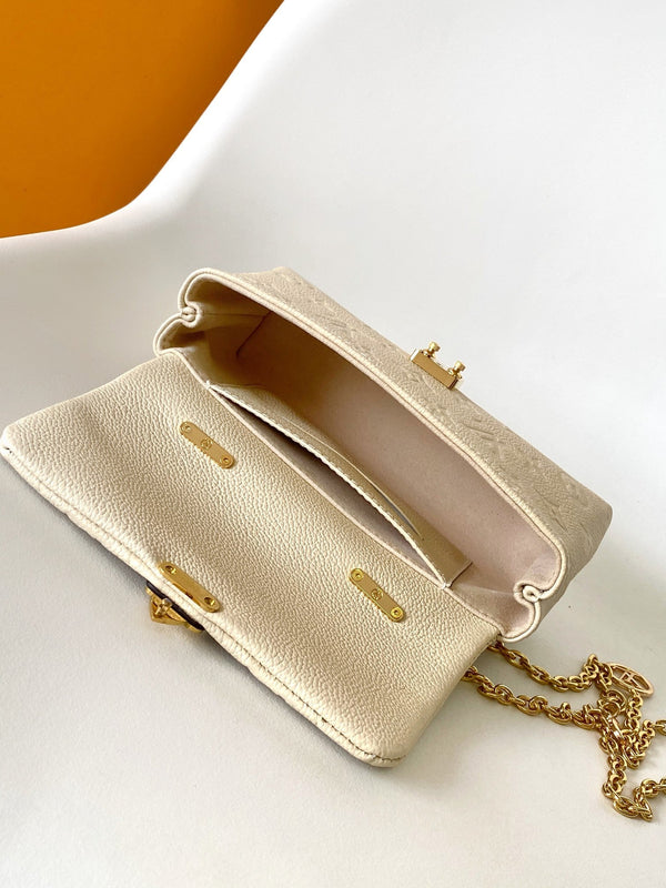 LV Nano Madeleine bag 21cm Beige Cowhide 252073