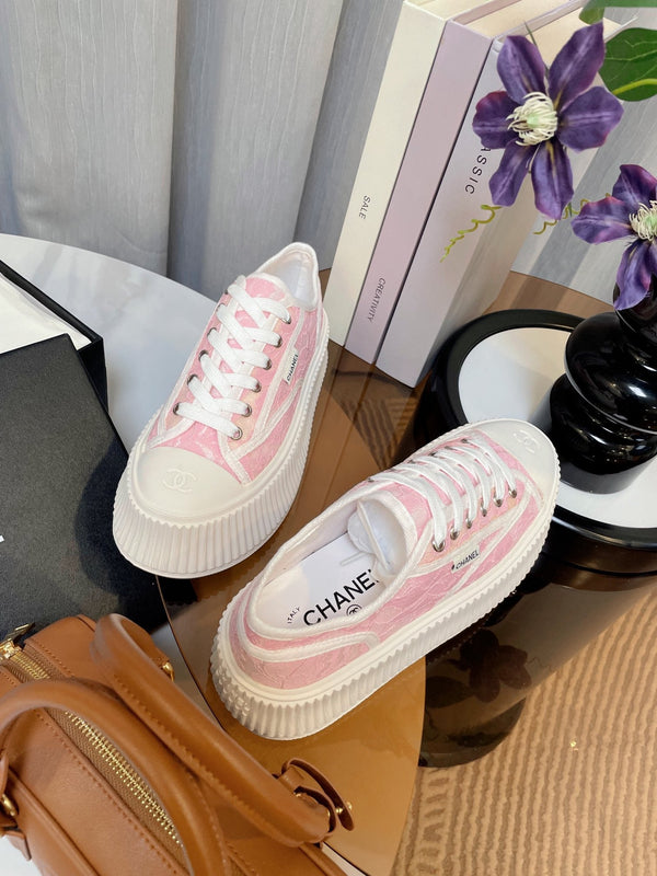 cc sneaker 40 pink lace