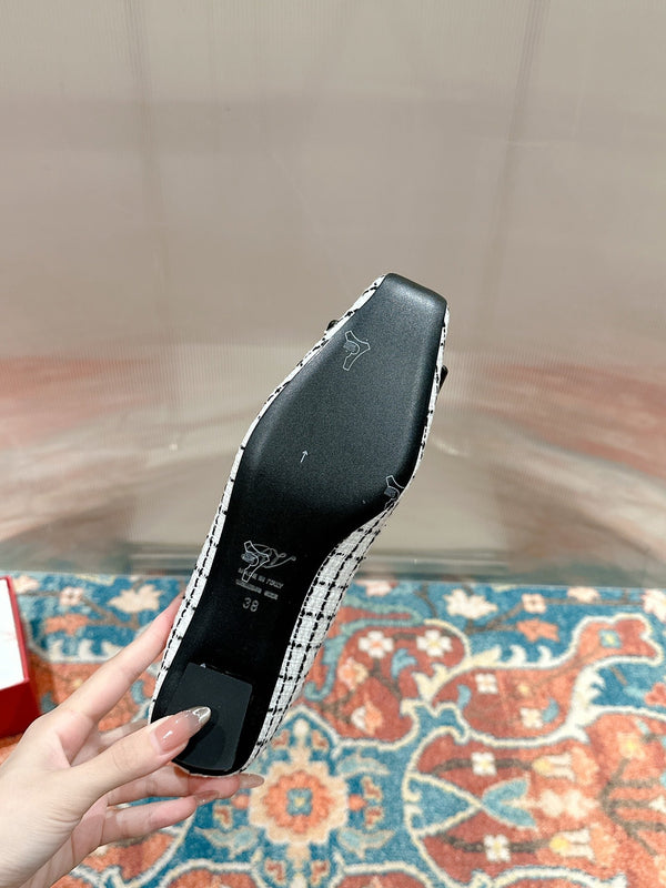 Viv Flats Shoe Bianco Originale Materiale Personalizzato 247134