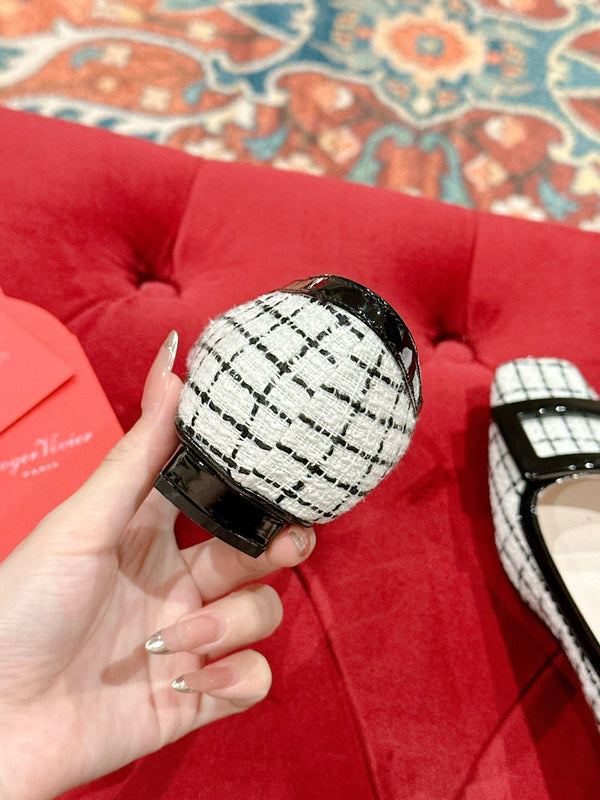 Viv Flats Shoe Bianco Originale Materiale Personalizzato 247134