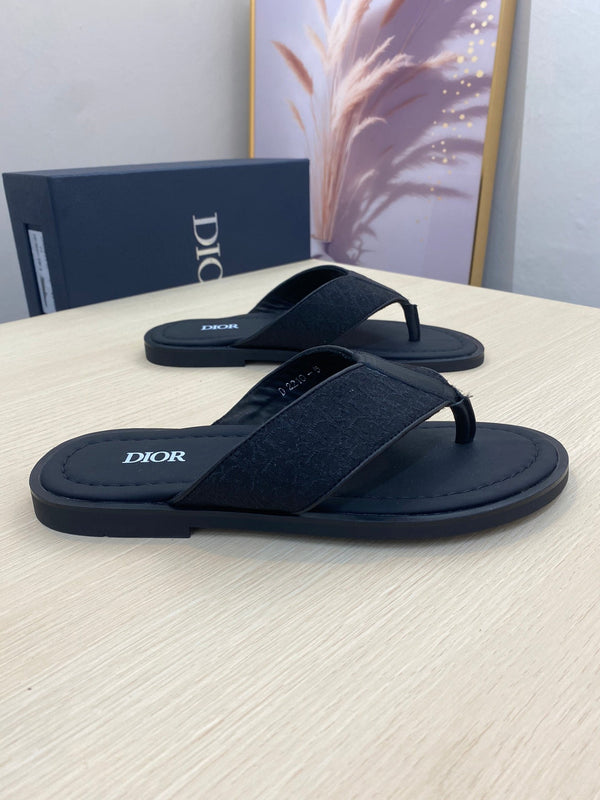 CD ALIDAS FLIP-FLOPS BLACK JACQUARD