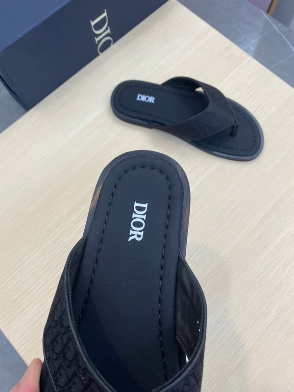 CD ALIDAS FLIP-FLOPS BLACK JACQUARD