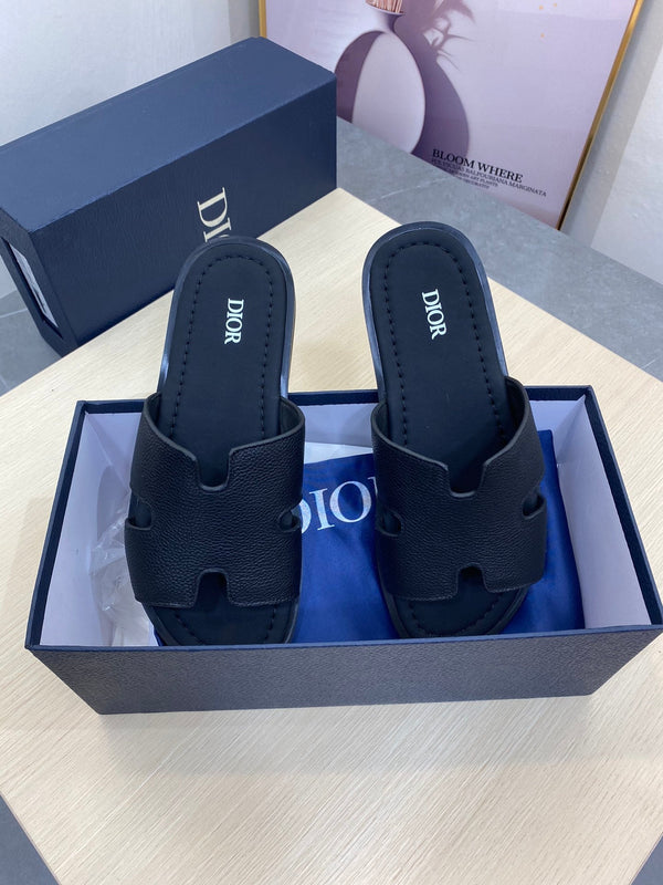 CD H-ALIAS SANDAL DENIM COLOR GRAINED CALFSKIN