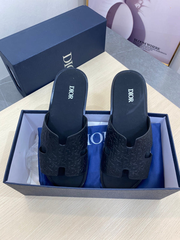 CD H-ALIAS SANDAL DENIM COLOR MONOGRAM CALFSKIN