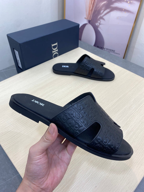 CD H-ALIAS SANDAL DENIM COLOR MONOGRAM CALFSKIN