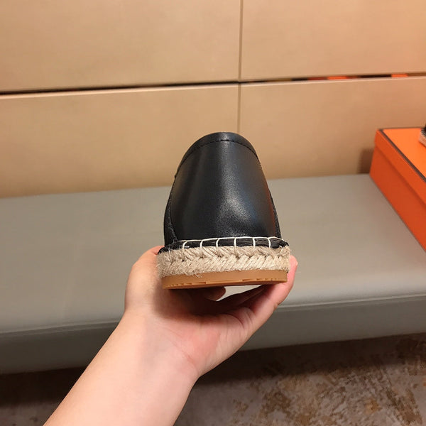 CD PARADISE ESPADRILLE LOAFER BLACK JACQUARD