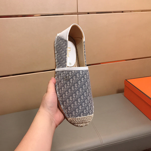 CD PARADISE ESPADRILLAS LOAFER GRIGIO JACQUARD