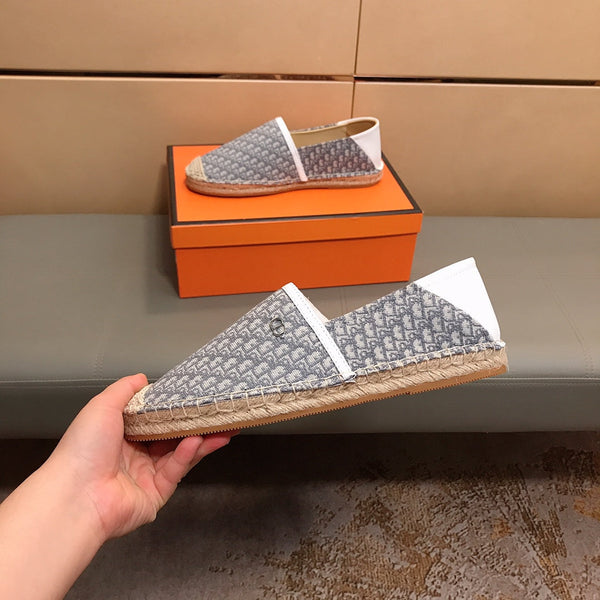 CD PARADISE ESPADRILLAS LOAFER GRIGIO JACQUARD