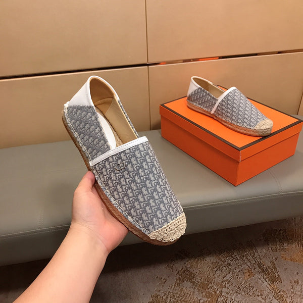CD PARADISE ESPADRILLAS LOAFER GRIGIO JACQUARD