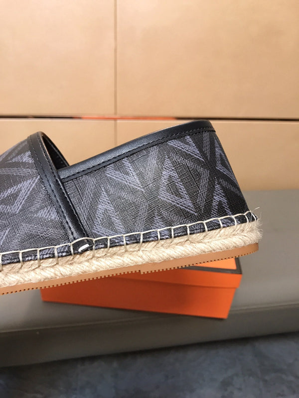 CD PARADISE ESPADRILLE LOAFER BLACK GEOMETRIC JACQUARD