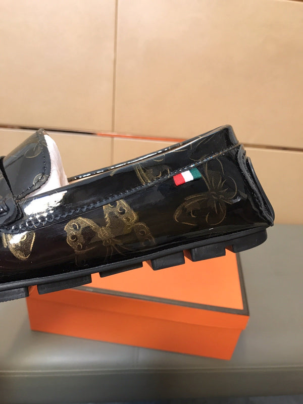 GG Men's Loafer Black Patent Leather 532815