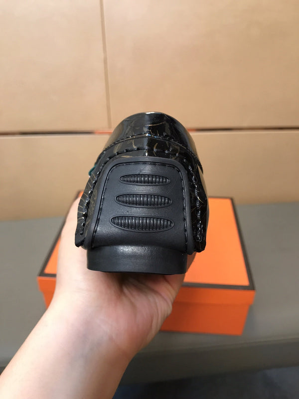 GG Men's Loafer Black Patent Leather 532815