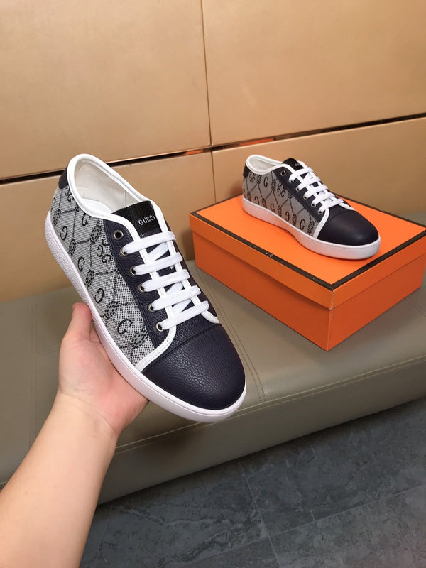 GG Men's Supreme Sneaker Blue Canvas 531231