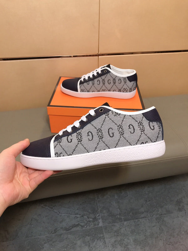 GG Men's Supreme Sneaker Blue Canvas 531231