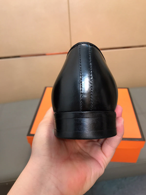 GG Men's Loafer Black Cowhide 551441