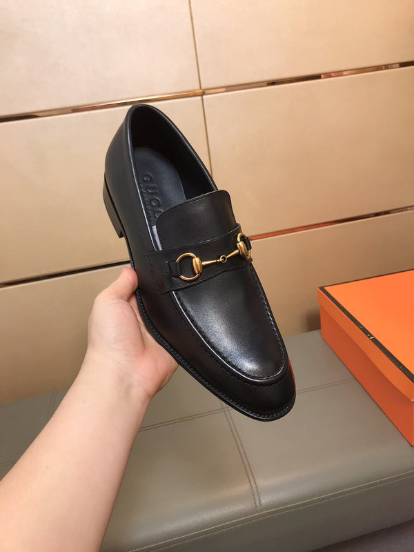 GG Men's Jordaan Loafer Black Cowhide 529781