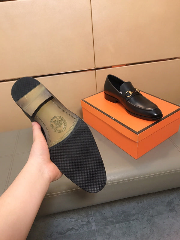 GG Men's Jordaan Loafer Black Cowhide 529781