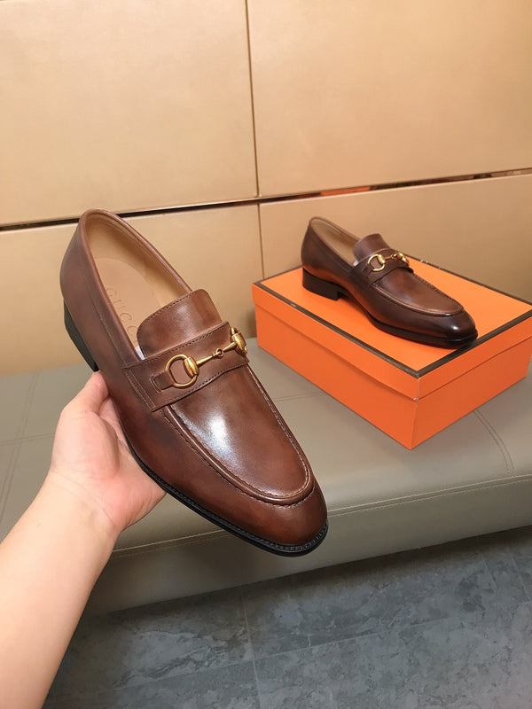 GG Men's Jordaan Loafer Brown Cowhide 529782