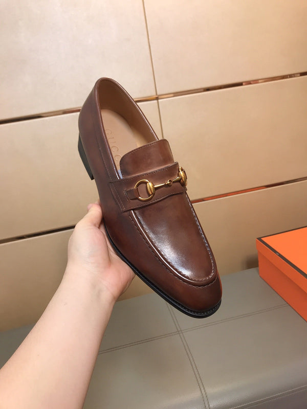 GG Men's Jordaan Loafer Brown Cowhide 529782