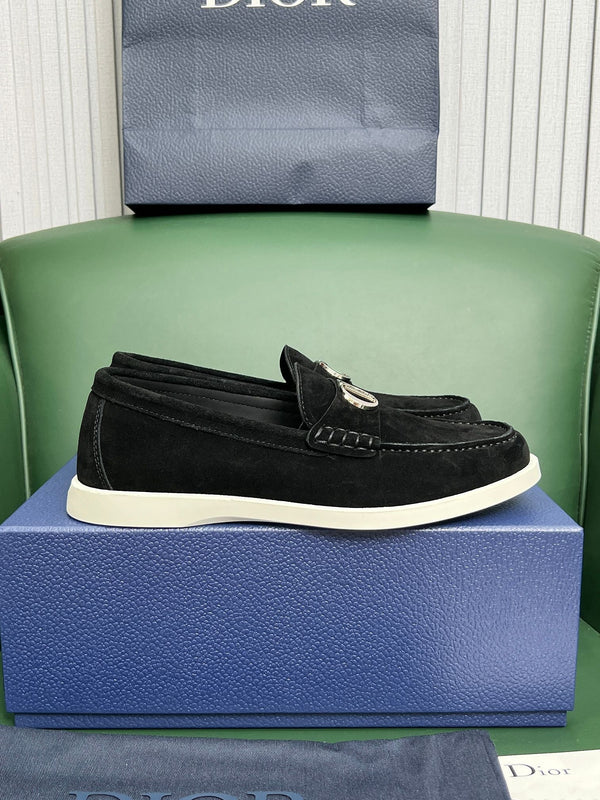 CD Loafer Black Silver Suede 646347