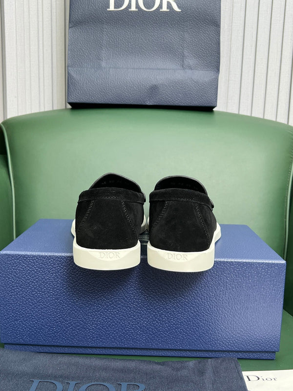 CD Loafer Black Silver Suede 646347