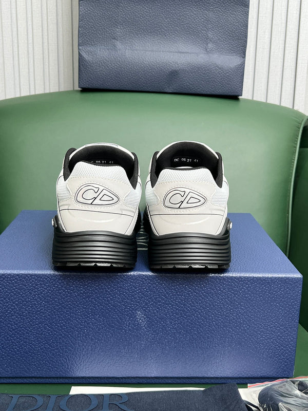 CD B30 Sneaker Black Grey Mesh Cowhide 646350