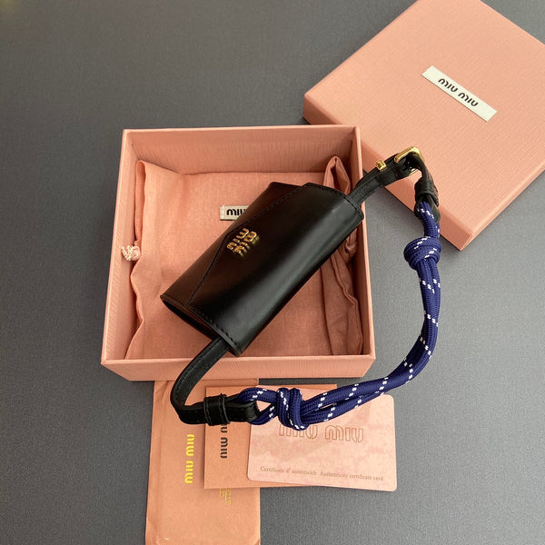 MICRO BAG 11 IN BLACK SMOOTH CALFSKIN