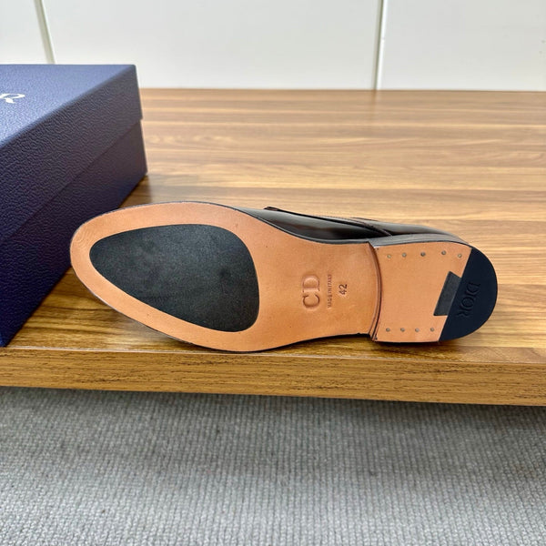 CD Timeless Loafer Black Red Cowhide 638616