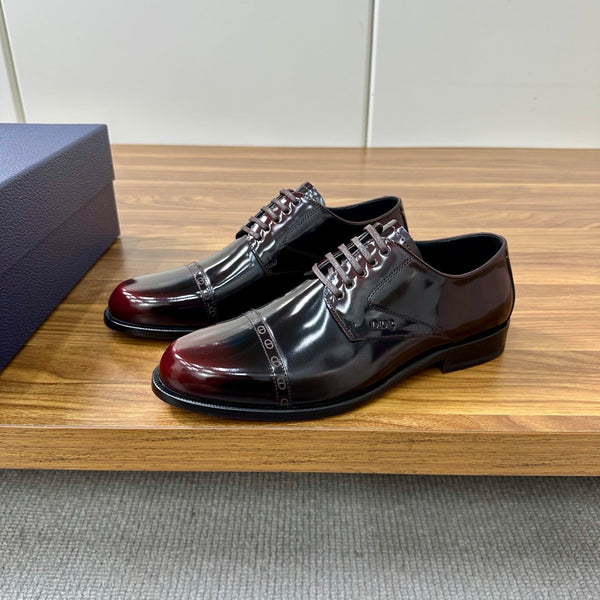 CD Timeless Loafer Black Red Cowhide 638616