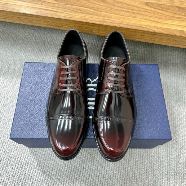CD Timeless Loafer Black Red Cowhide 638616