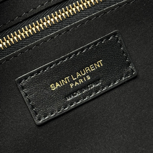 YSL 5A7 Bag 24cm Black Patent Leather 285564
