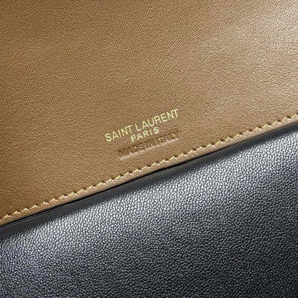 YSL Loulou Bag 29cm Coffee Brown Suede 285663