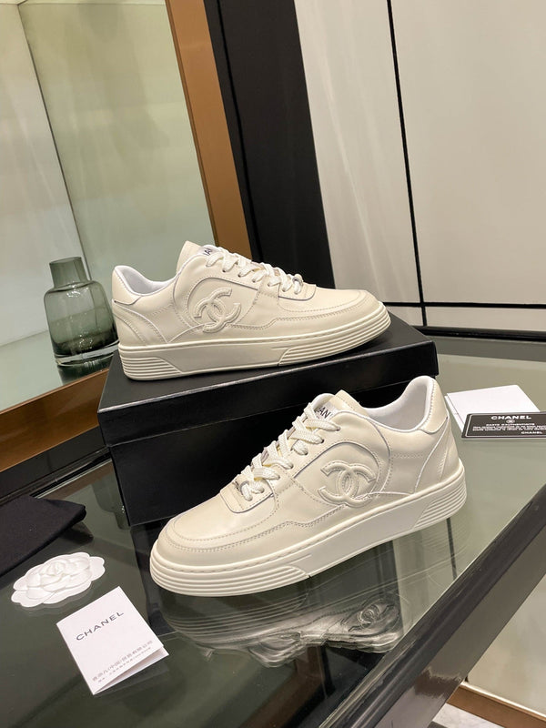 CC 25 Trainers Beige Cowhide Sheepskin 413861