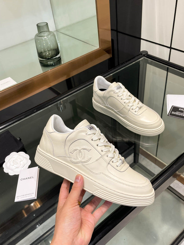 CC 25 Trainers Beige Cowhide Sheepskin 413861