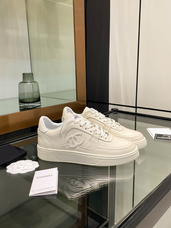 CC 25 Trainers Beige Cowhide Sheepskin 413861