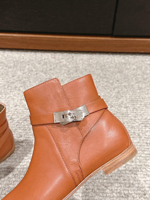 neo ankle boot brown calfskin