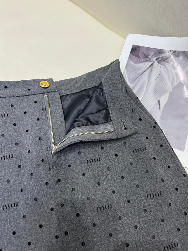 Miu Miu 25 Set Gray Polyester