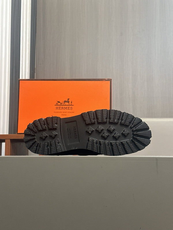 HM Men's Paris Loafer Orange Calfskin 640901