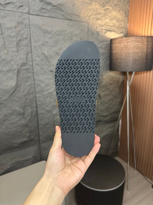 HM Men's Jackson Sandals Tan Cowhide 686965