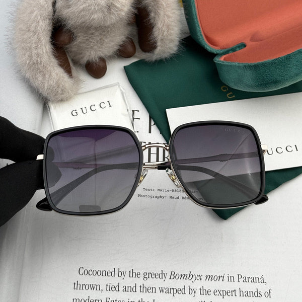 SQUARE FRAME SUNGLASSES G1640 IN METAL